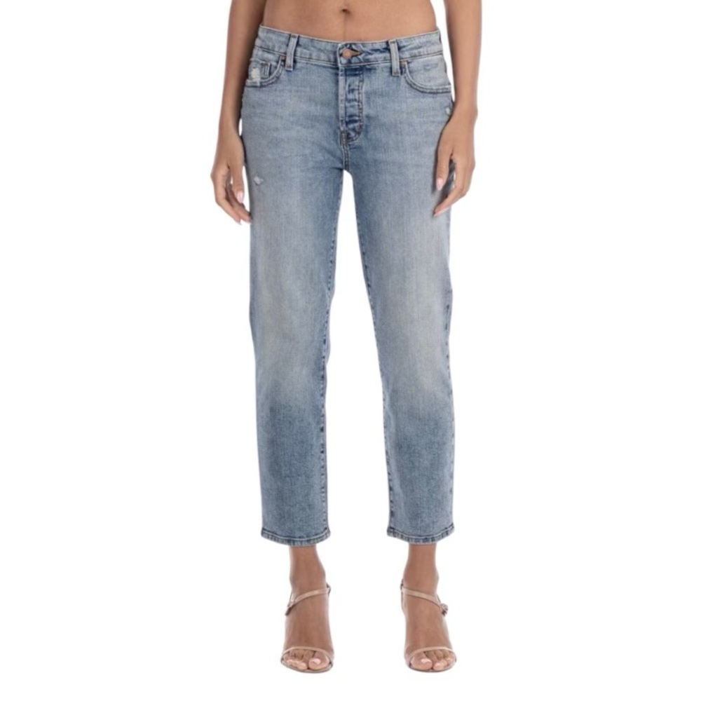 Fidelity 26 Jimi Relaxed Crop Women’s Jeans Stretch Italian Candiani Denim